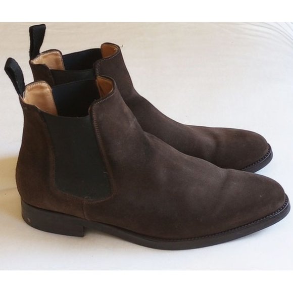 Quero Suede Boots Booties 43 Handmade In Spain - Picture 2 of 9